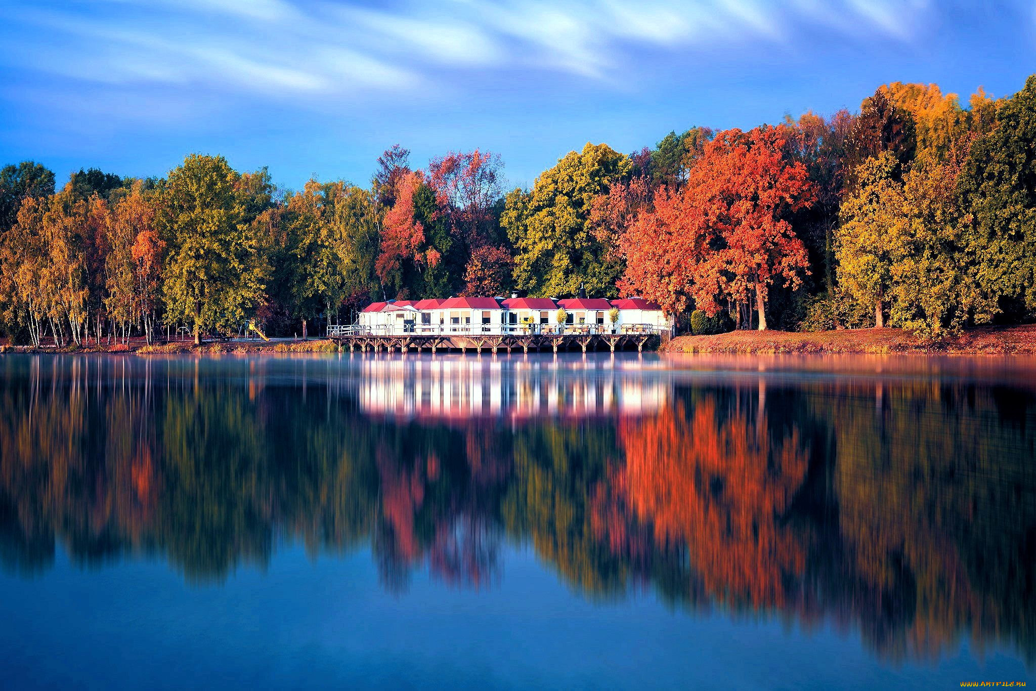 rekem lake, belgium, , - , rekem, lake